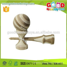 Bolas de Kendama de bambu de carbono de brinquedo tradicionais para crianças